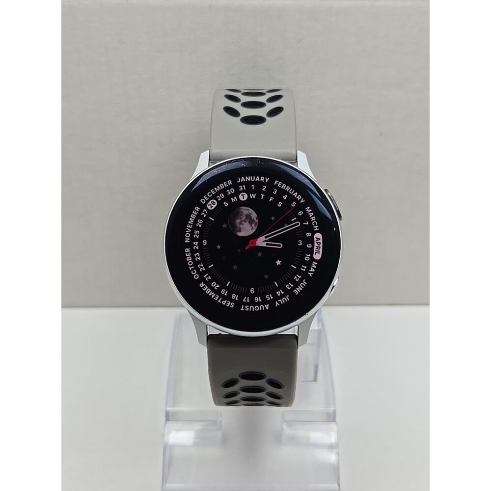 Samsung Galaxy Watch Active2 40mm Gray Aluminum GPS Bluetooth Smartwatch *READ